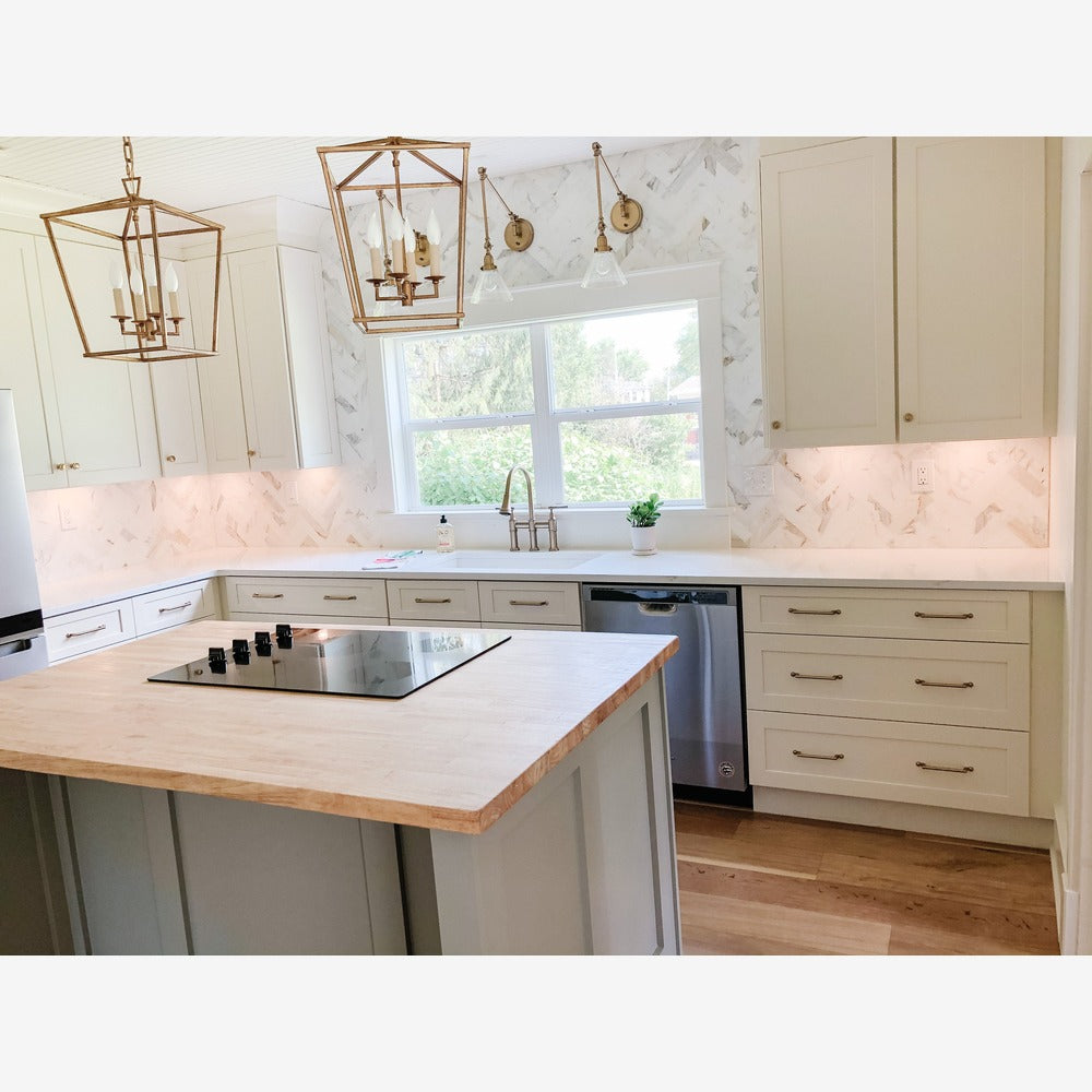 Calacatta Gold 2x8 Polished/Honed Marble Tile