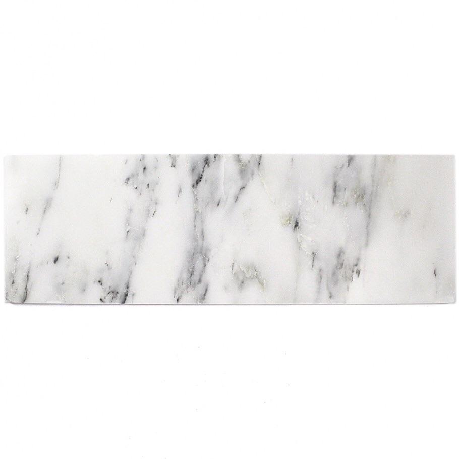Calacatta Prestige (Asian Statuary) 4x12 Subway Tile Polished/Honed