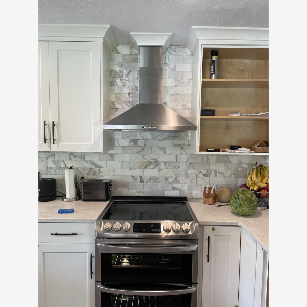 Calacatta Gold Beveled 3x6 Polished or Honed Marble Tile