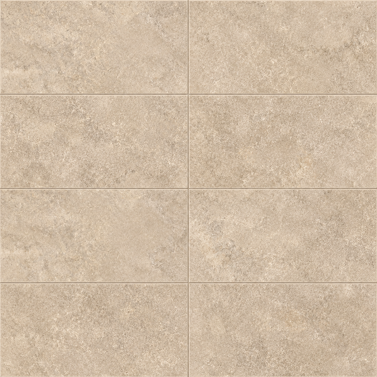 Liora Moka Crosscut 12x24 porcelain tile — installed tile pattern visualization