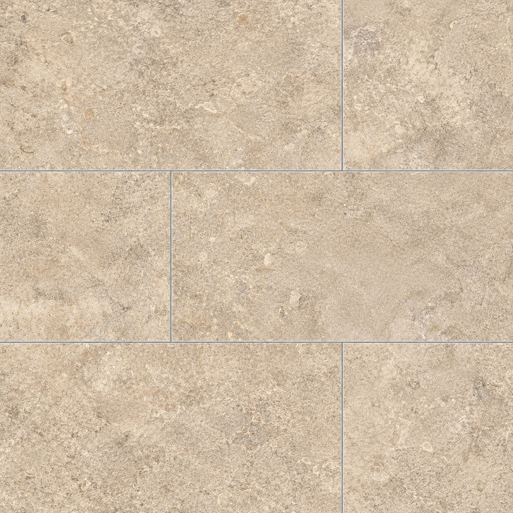 Liora Moka Crosscut 24x48 R Porcelain Tile large-format installed close-up