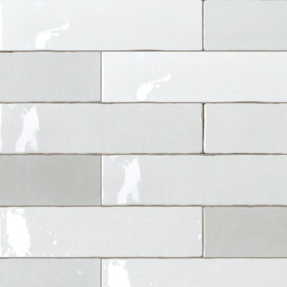 Maison Cloud 3x12 Ceramic Tile Glossy close-up