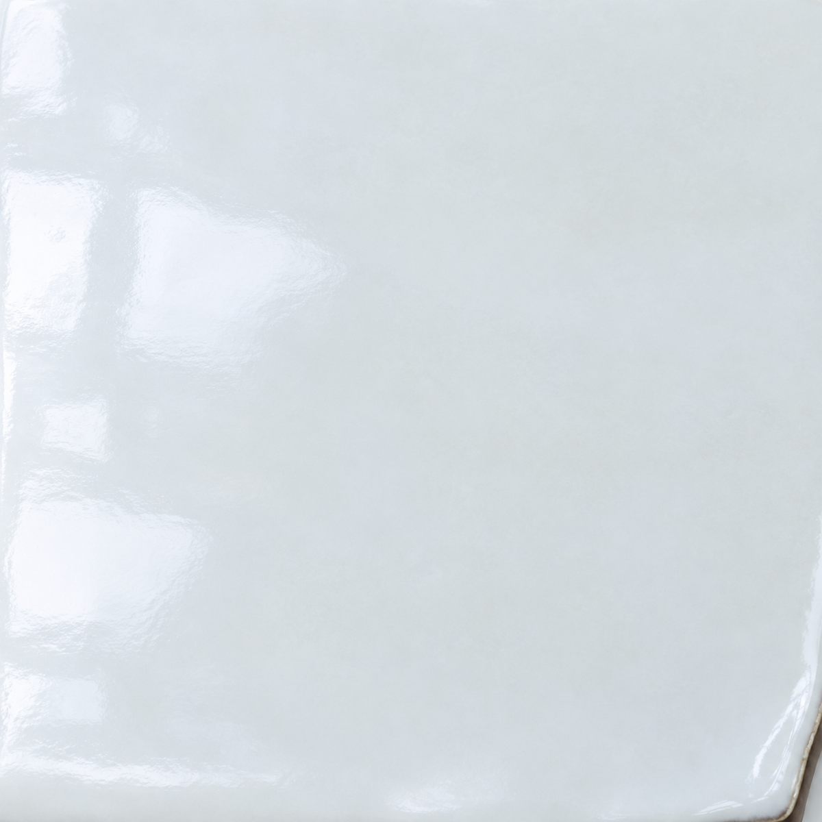 Maison cloud  glossy ceramic tile — glaze detail visualization