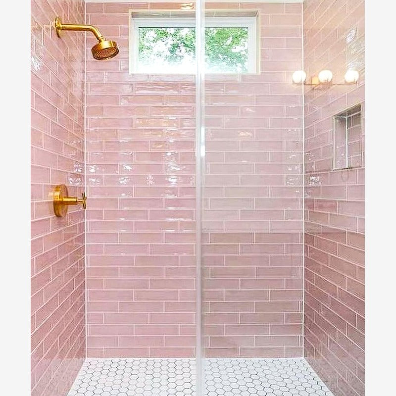 Chanelle Princess Pink 3x12 Ceramic Tile Glossy
