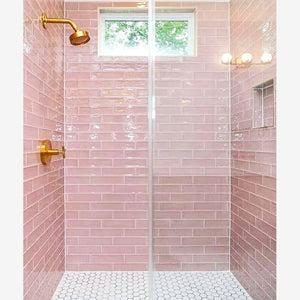 Chanelle Princess Pink 3x12 Ceramic Tile Glossy