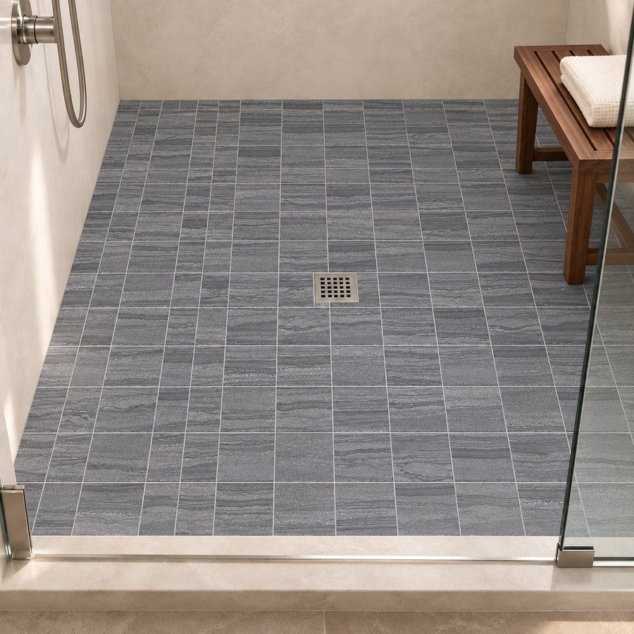Mythos Graphite 13x13 Mosaic Porcelain Tile