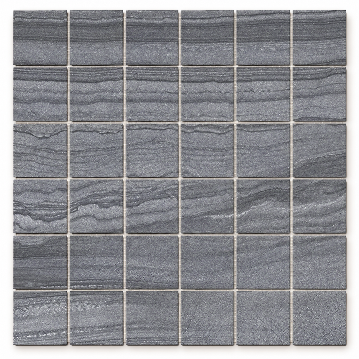 Mythos graphite mosaic sheet view