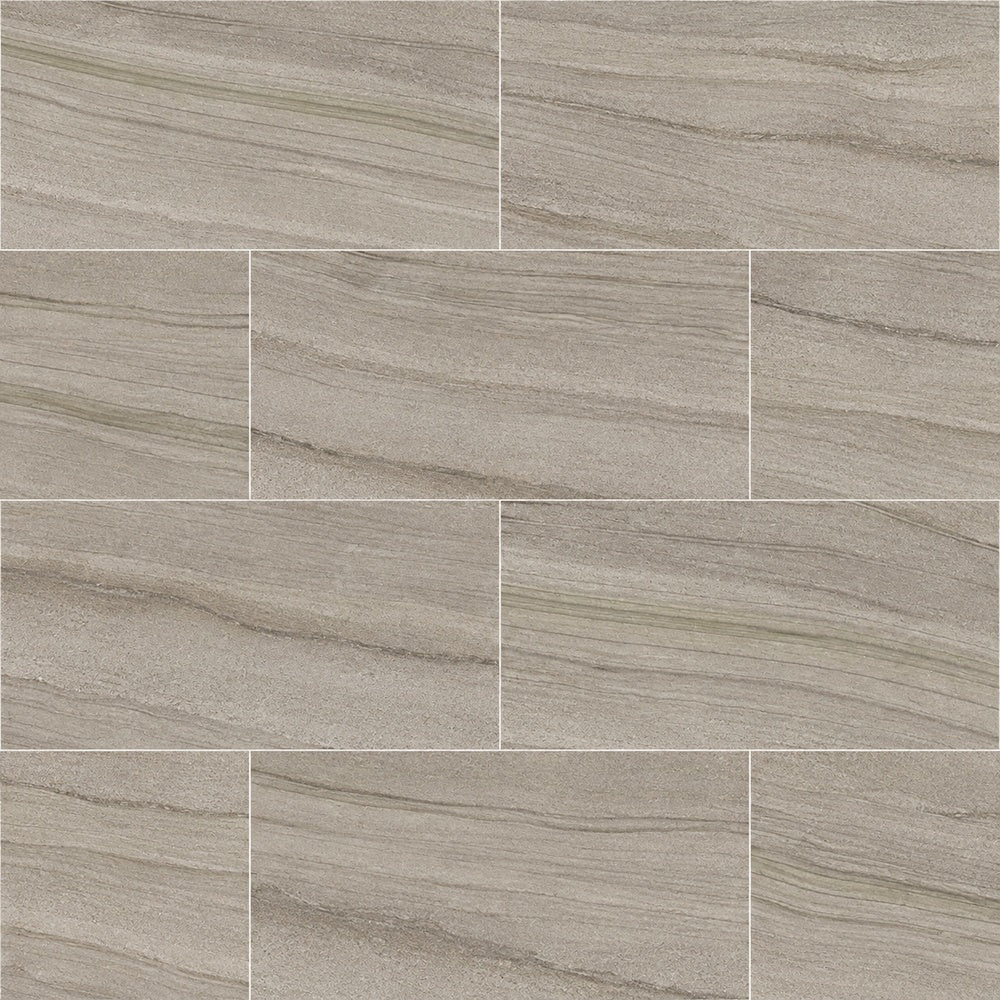 Mythos Vison 12x24 Porcelain Tile installed tile close-up