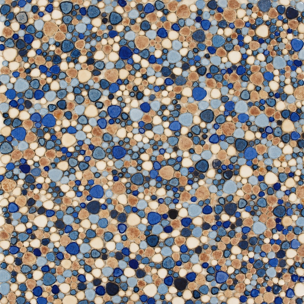 Nevis Beach Sand Pebble Mosaic close-up