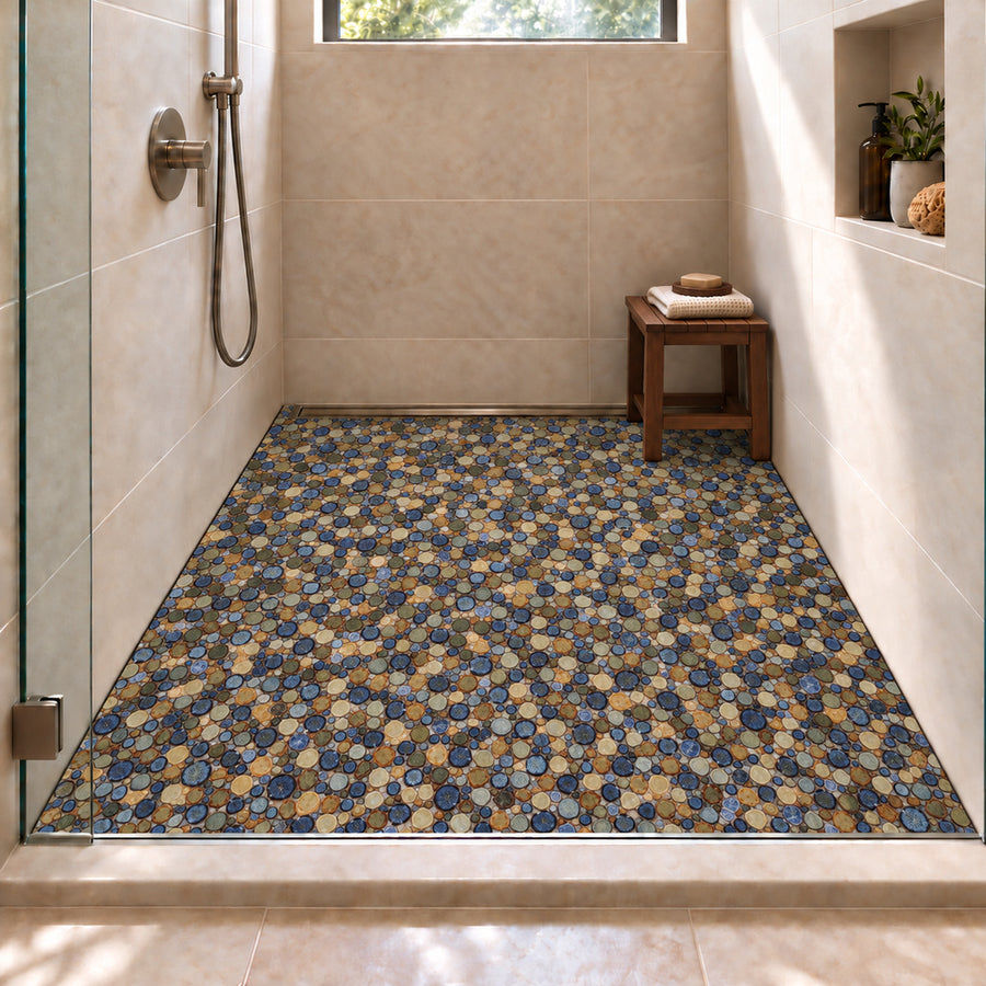 Nevis Brown Lentil Pebble Mosaic