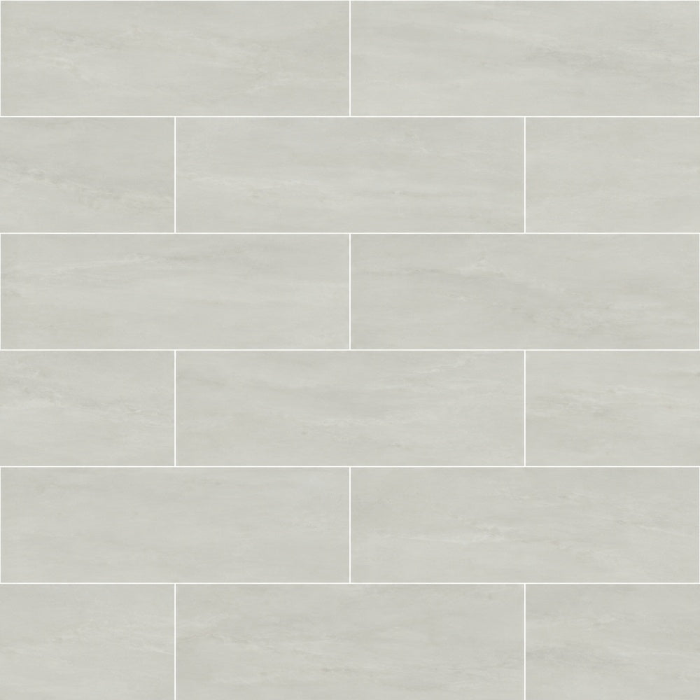 Nolara Gris 6x18 Ceramic Tile installed tile close-up