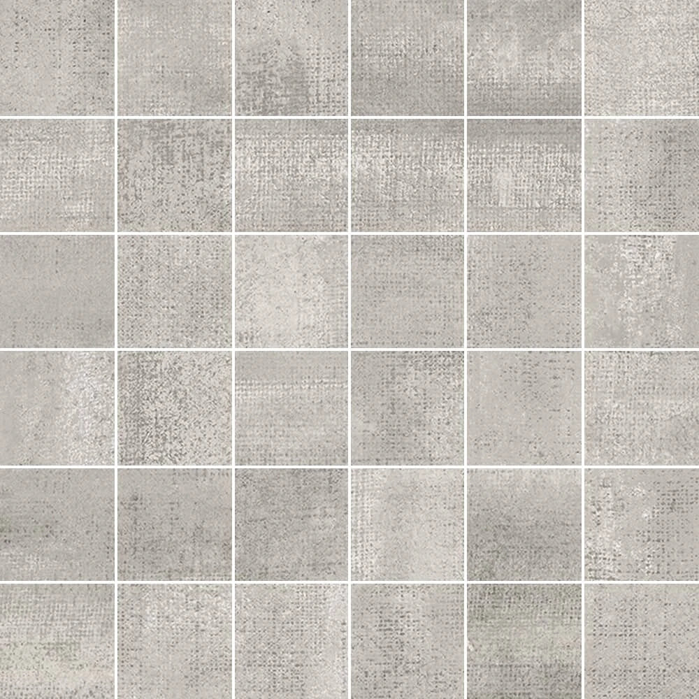 Strato Gris 12x12 Mosaic Porcelain Tile close-up