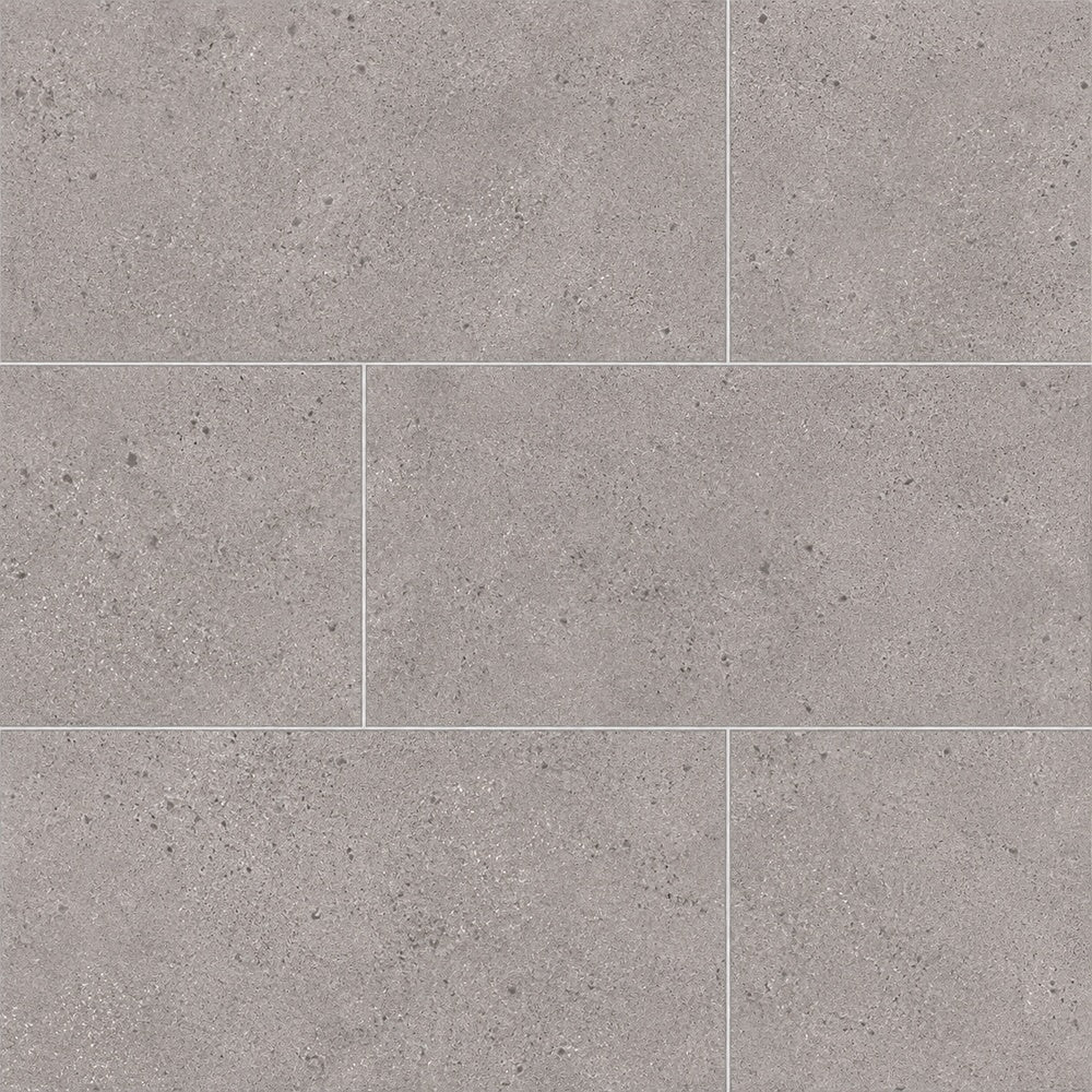 Nordell Granite 12x24 Porcelain Tile large-format installed close-up