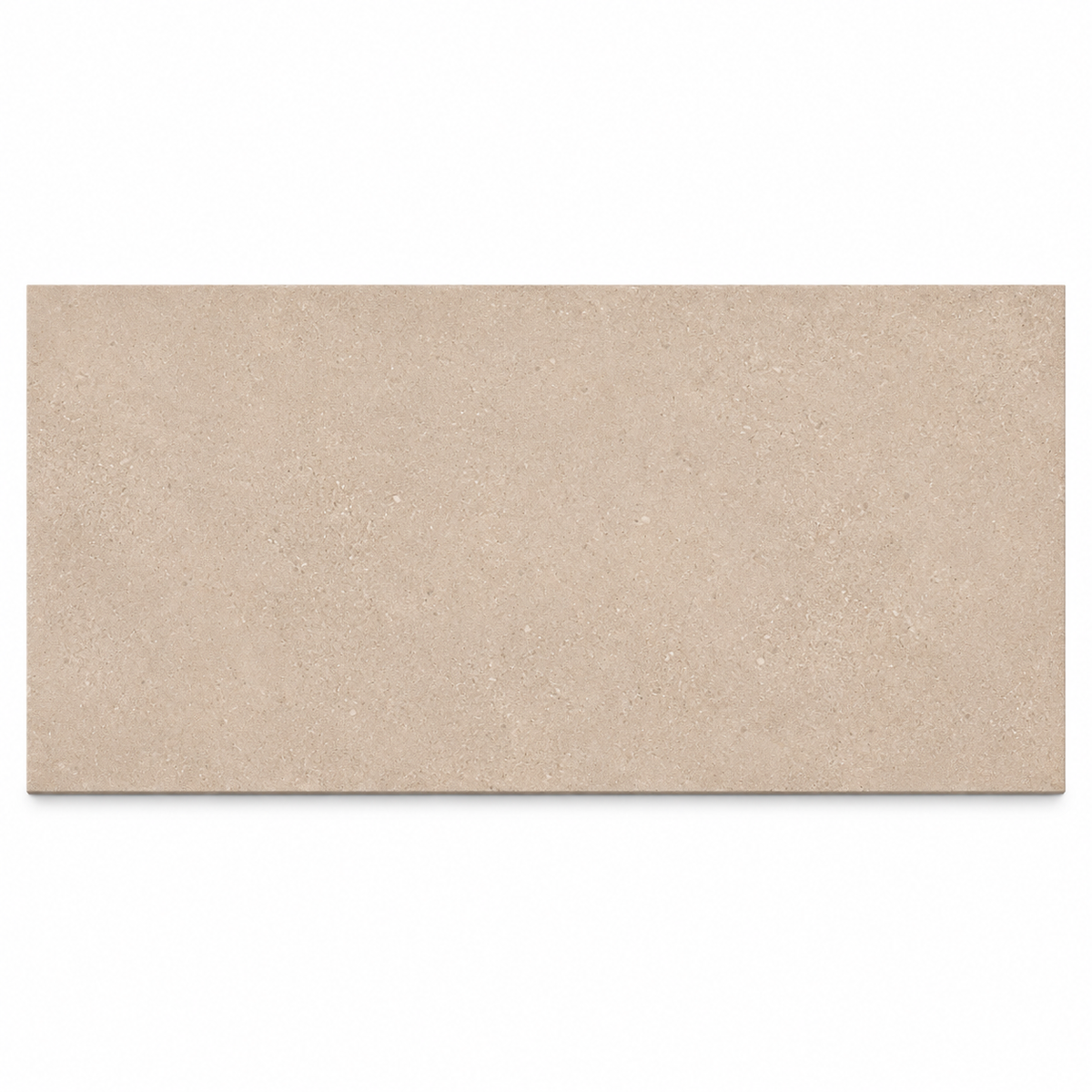 Nordell Tan porcelain tile – single tile product view