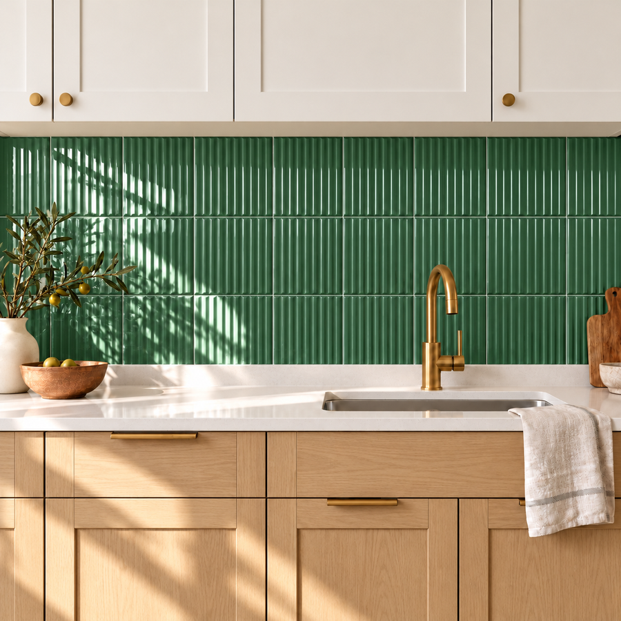 Nordika Forest 6x6 Porcelain Tile Glossy