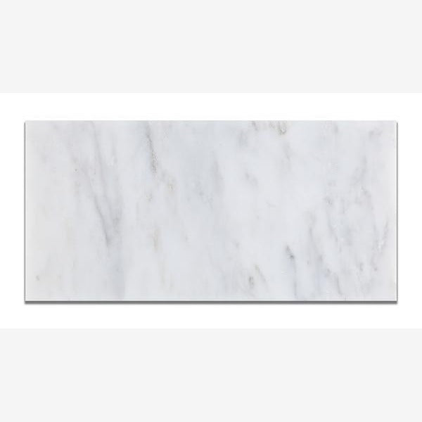 Calacatta Prestige (Asian Statuary) 6x12 Polished/Honed Subway Tile