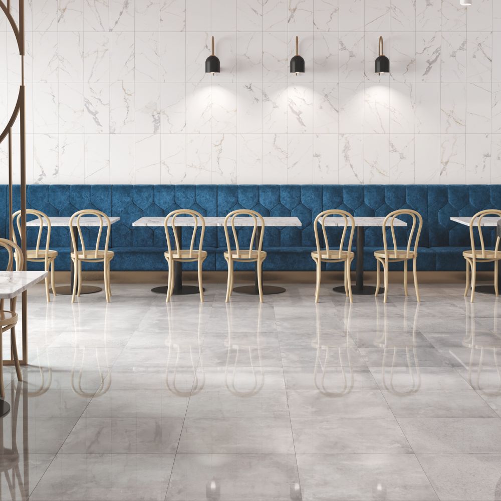 Frost White 12x24 Matte Porcelain Tile