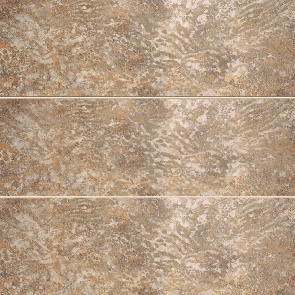 Luxe Attraction 12x36 Porcelain Tile installed close-up