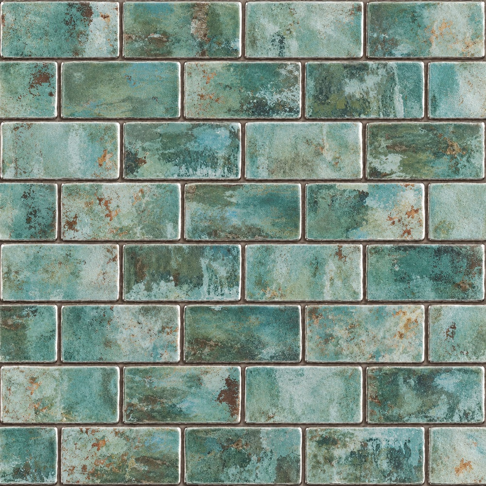 Kaleido Libertas 11.8x11.8 Porcelain Tile installed close-up