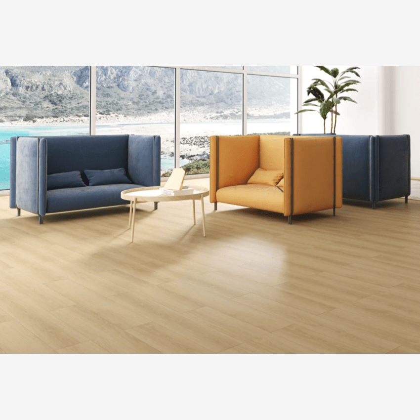 Ellrowe Weath 7x48 20MIL Glue Down Luxury Vinyl Plank