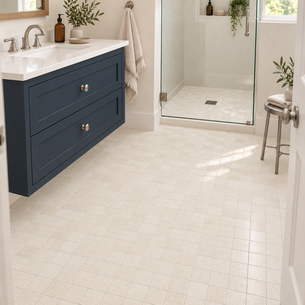 Seattle Blanco 12x12 Mosaic Porcelain Tile