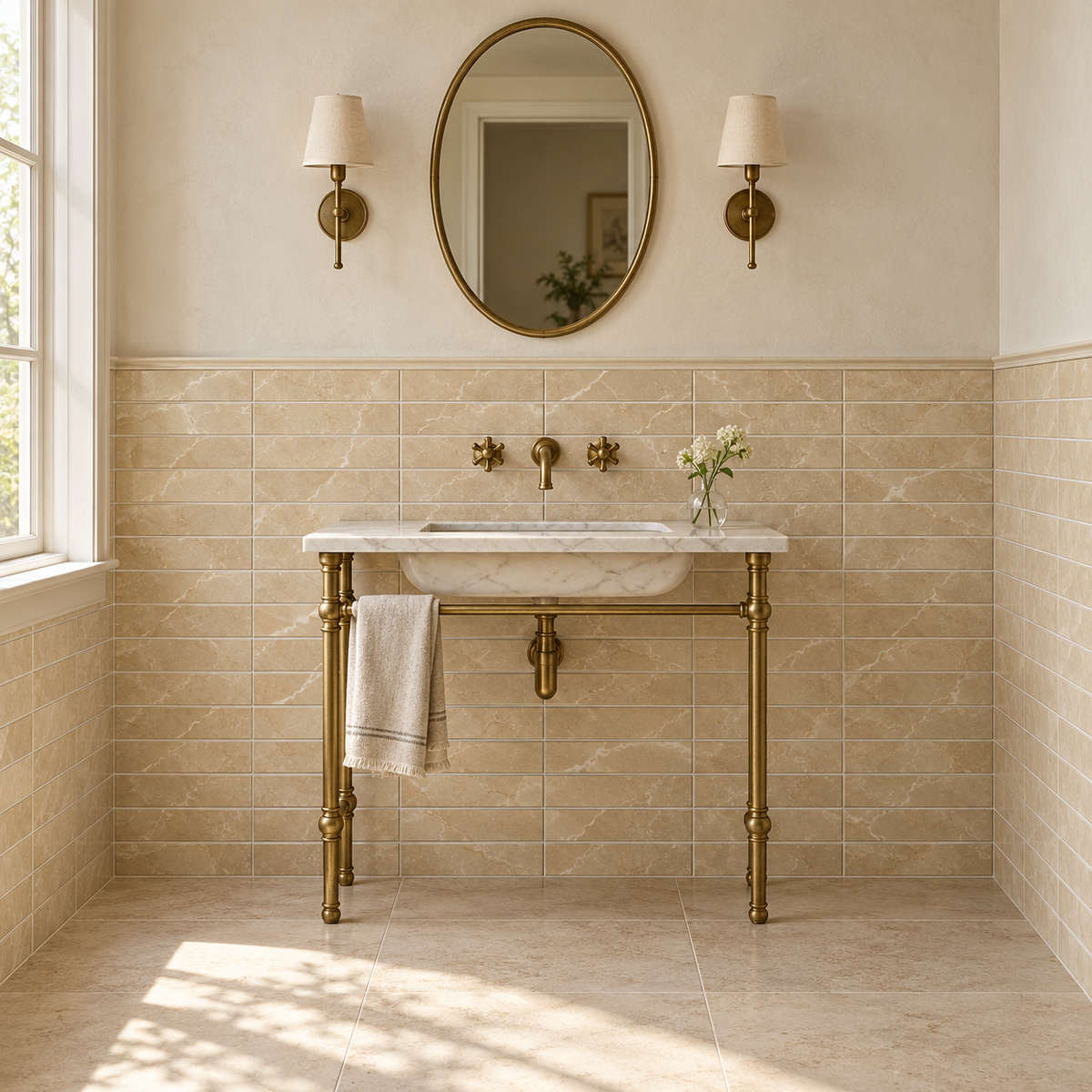seda crema 3x12 bathroom