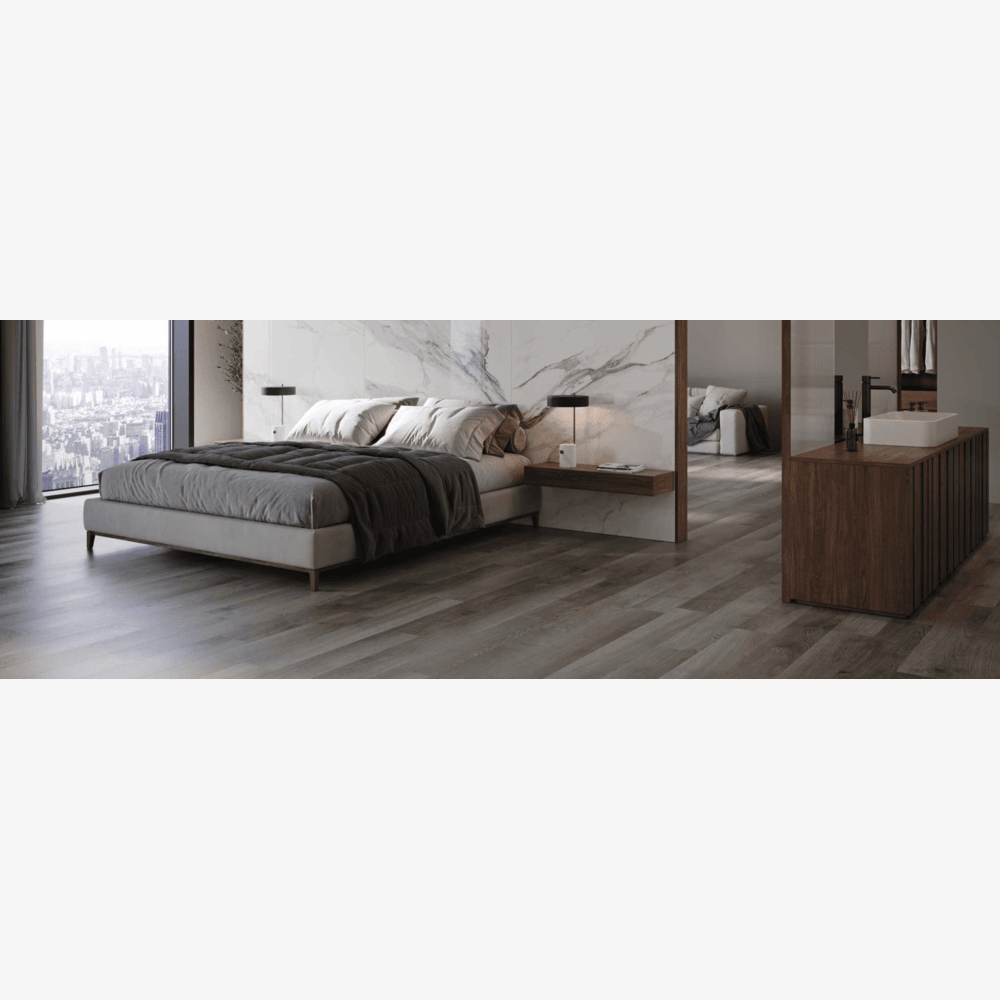 Sylva Snow 7x48 12MIL Glue Down Luxury Vinyl Plank