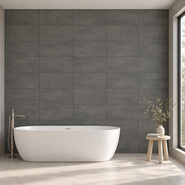 Strato Antracita 12x24 R Porcelain Tile