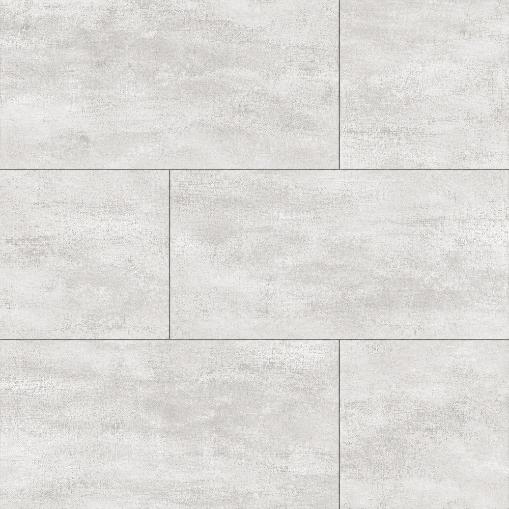 Strato Blanco 24x48 R Porcelain Tile large-format installed close-up