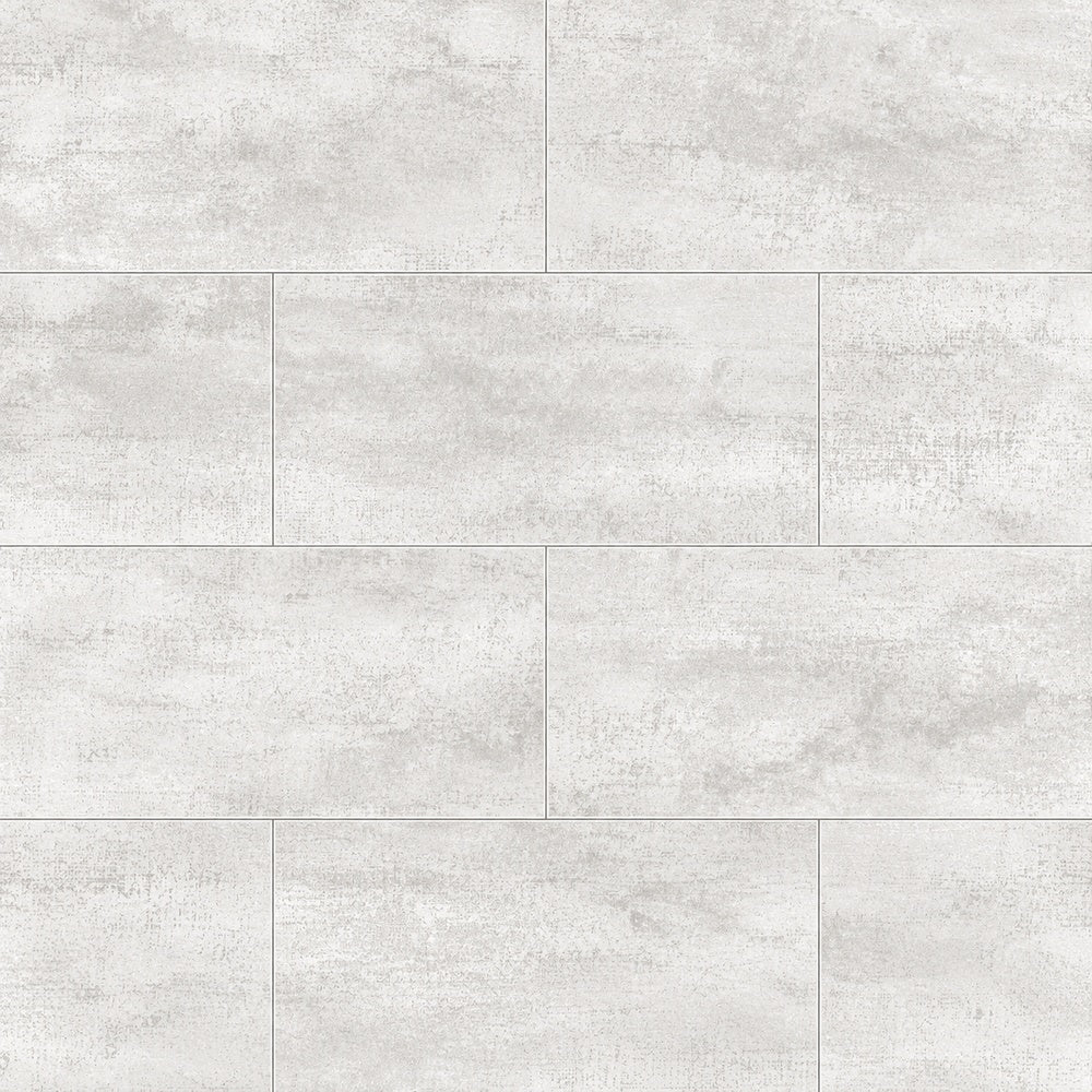 Strato Blanco 24x48 R Porcelain Tile installed tile close-up