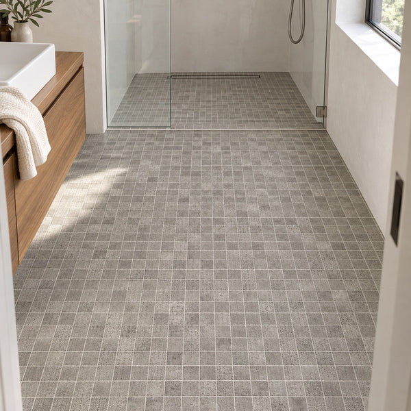 Strato Grafito 12x12 Mosaic Porcelain Tile