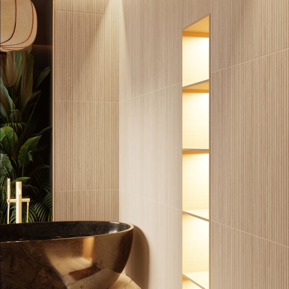 Forever Suite Roble 12x36 R Matte Ceramic Tile