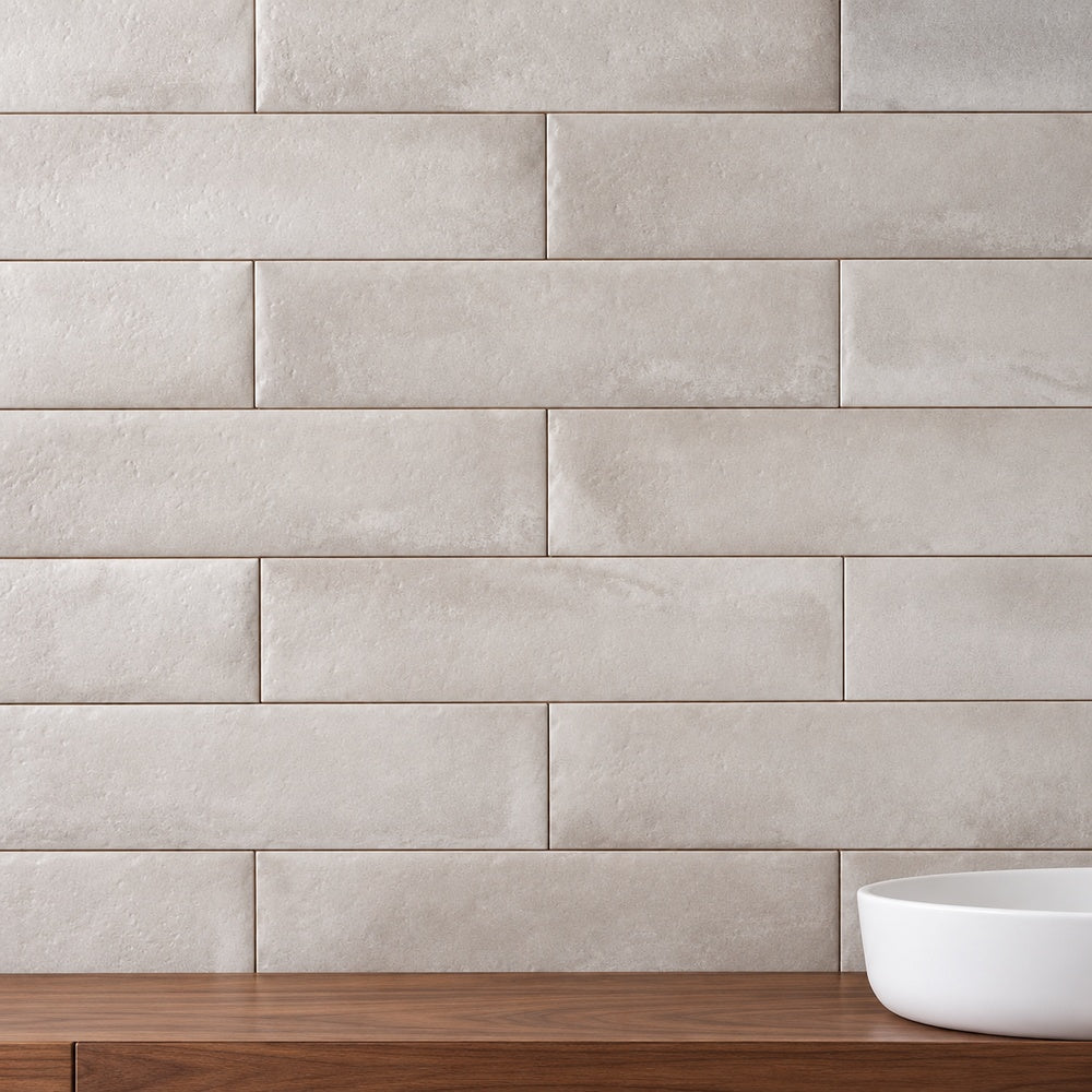 Urban Brick Gris 3x12 Ceramic Tile — generated installation scene
