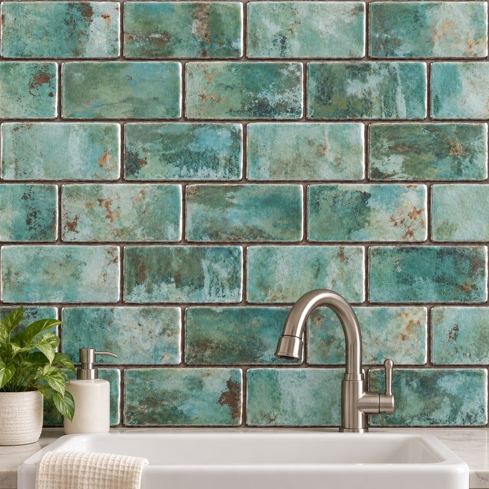 Kaleido Libertas 11.8x11.8 Porcelain Tile - installation view