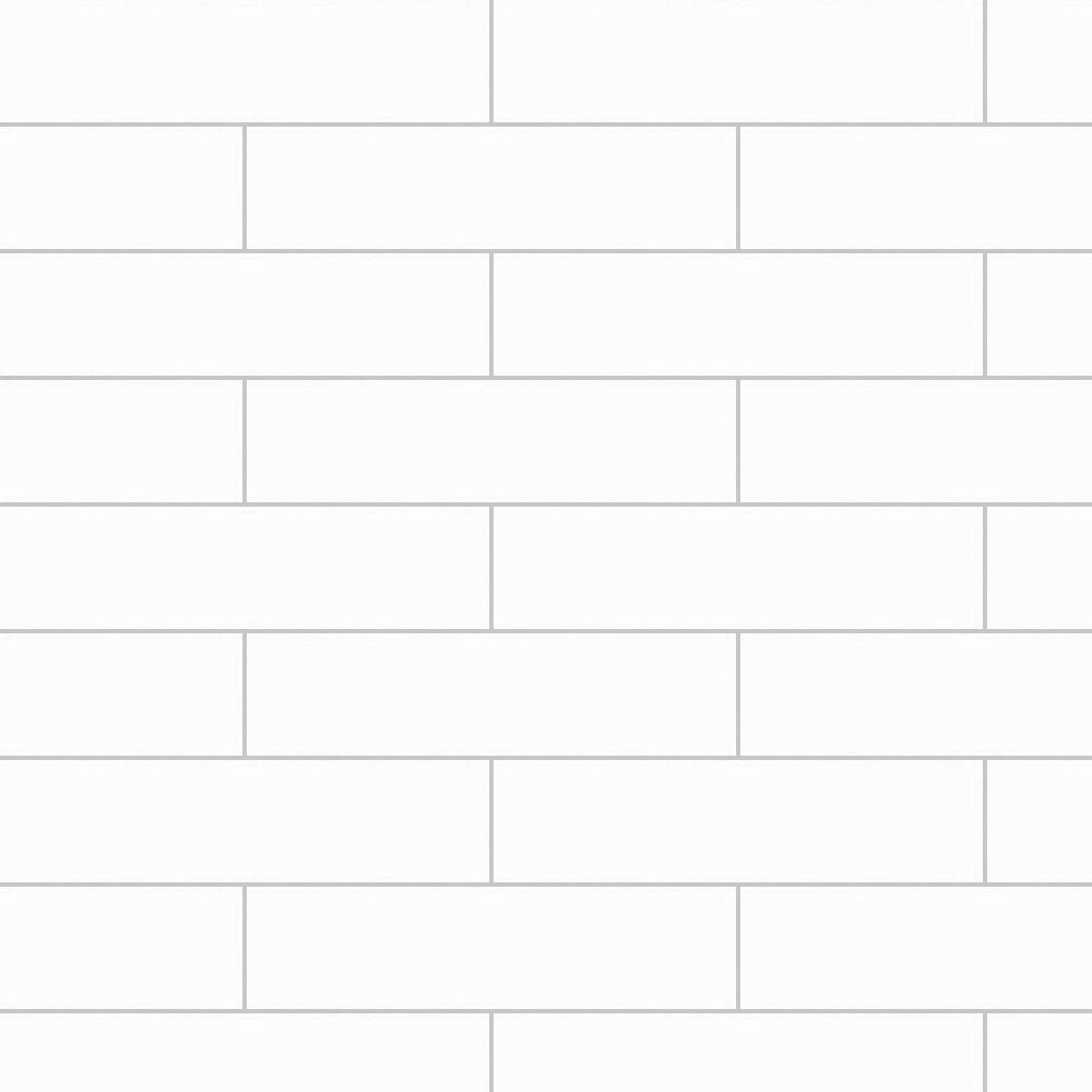 Timeless Ice White 2x8 Ceramic Tile close-up