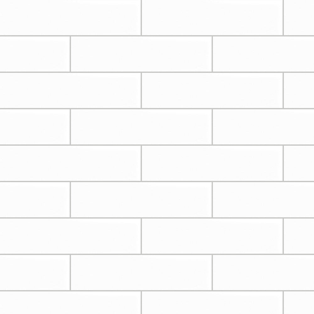 Timeless Ice White 3x12 Ceramic Tile close-up