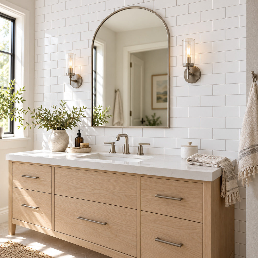 timeless ice white 3x6 ceramic tile room2