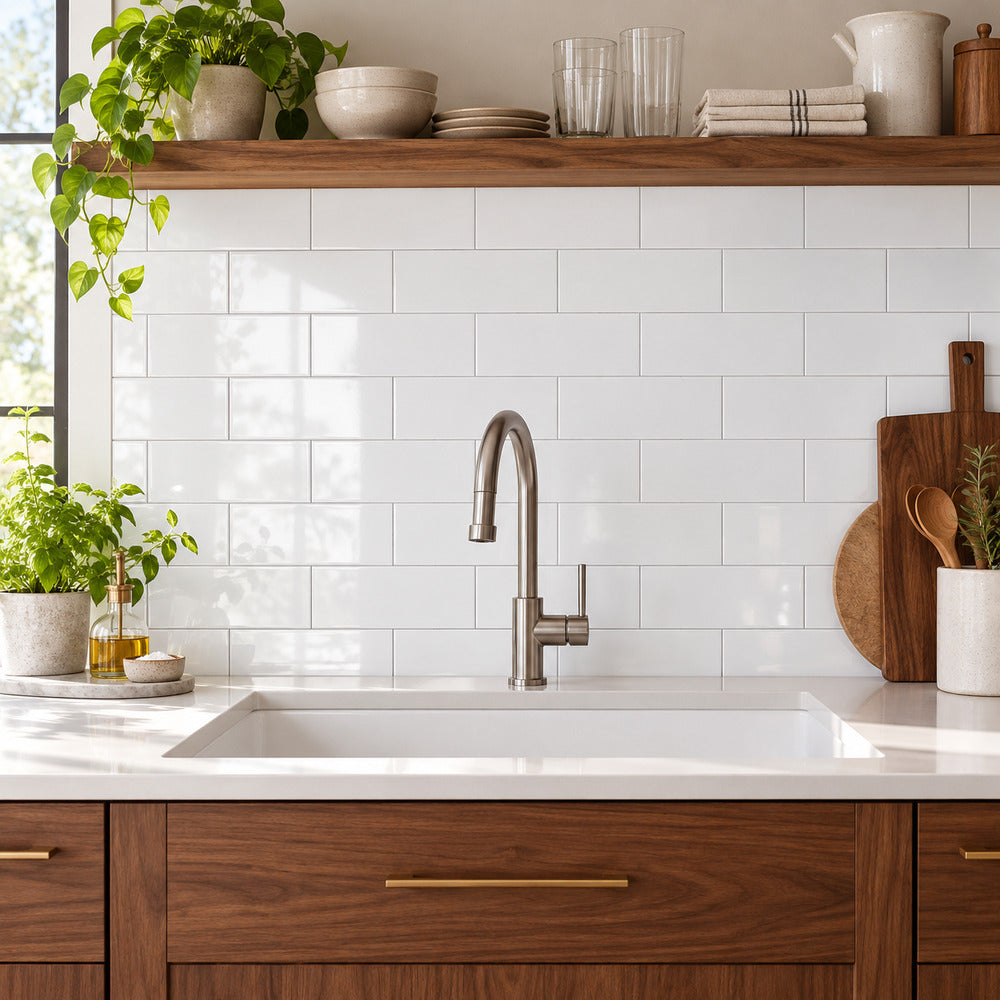 timeless ice white 4x10 ceramic tile room1