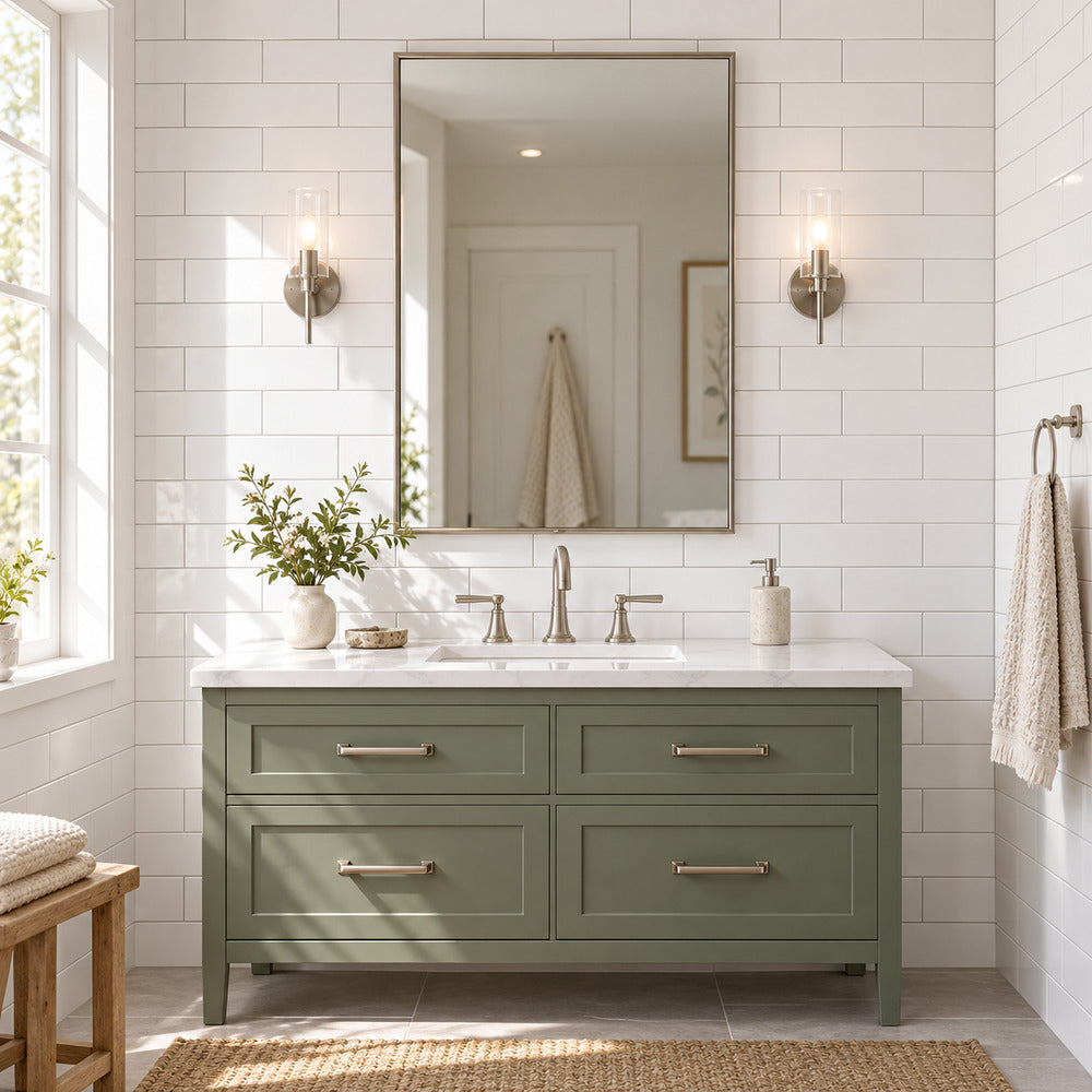 timeless ice white 4x10 ceramic tile room2