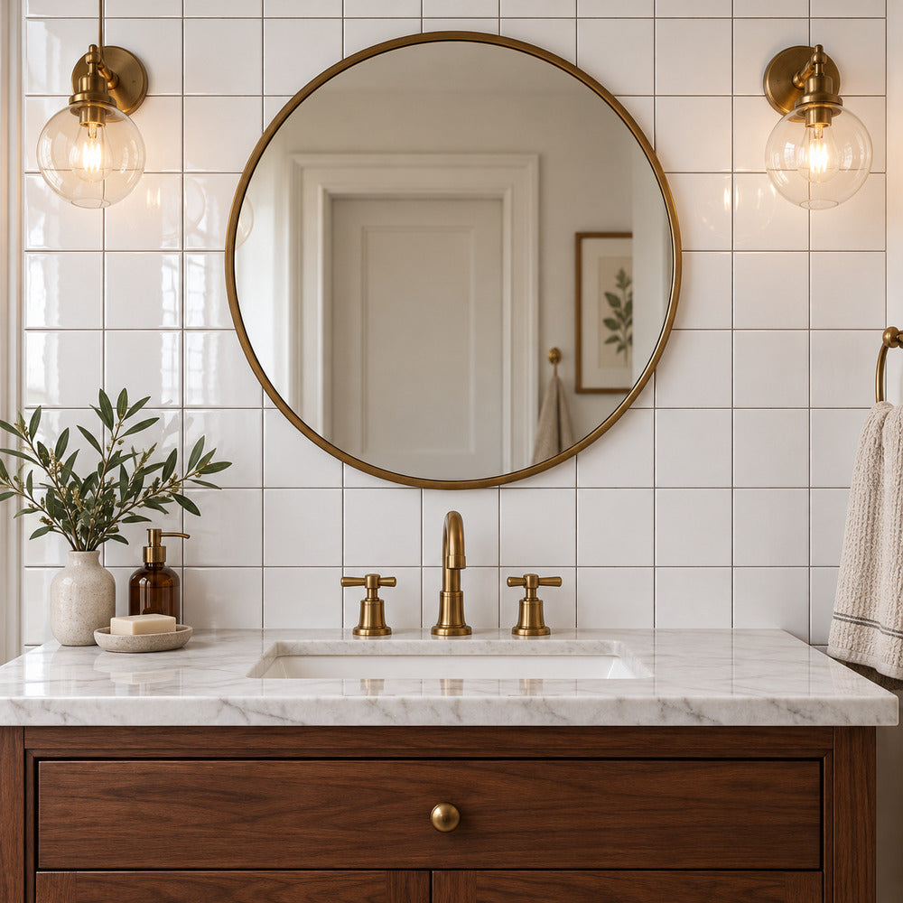timeless ice white 4x4 ceramic tile room2
