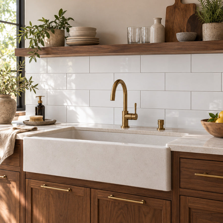 Timeless Ice White 6x18 Ceramic Tile