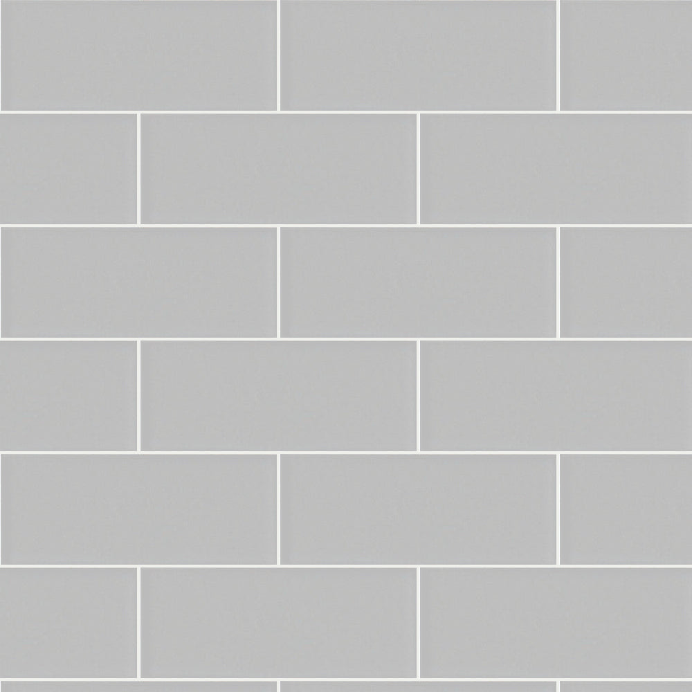 Timeless Soft Gray 4x10 Ceramic Tile close-up