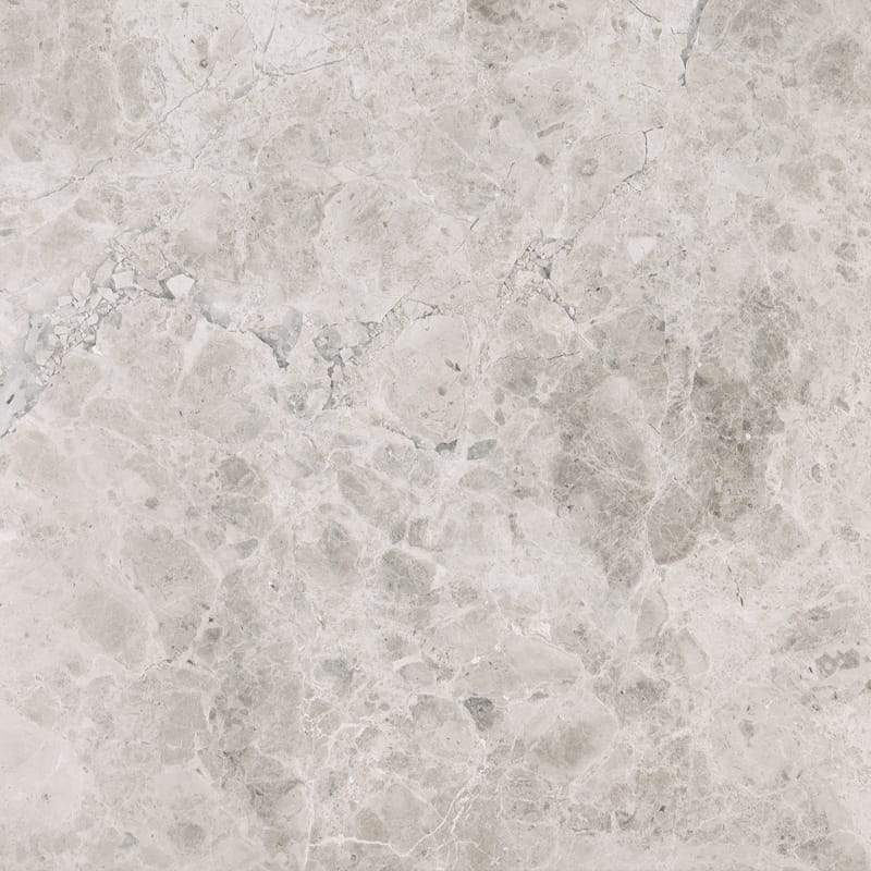 Tundra Gray Marble 18x18 Field Tile Polished & Honed