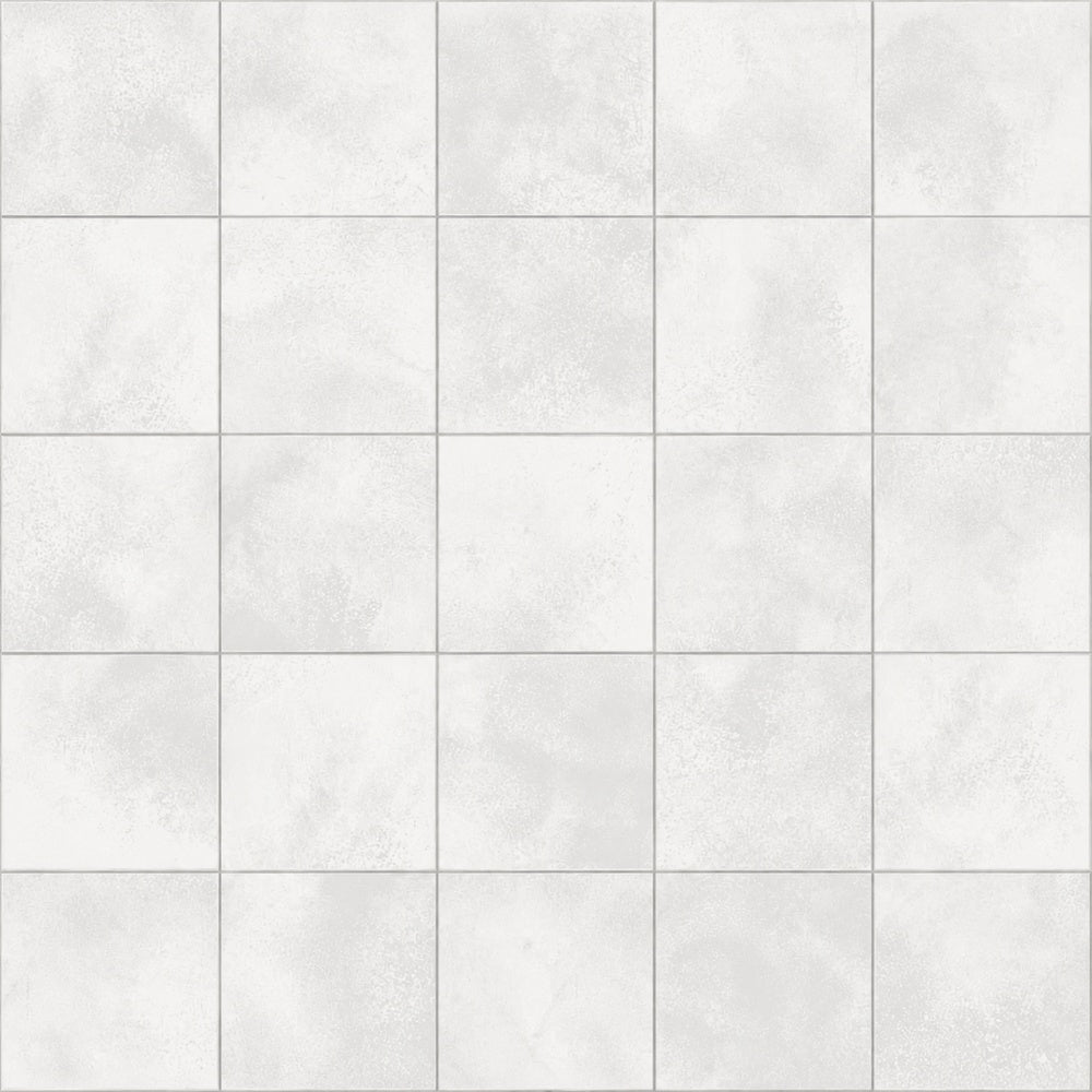 Verde Terra Frost 6x6 matte porcelain installed close-up