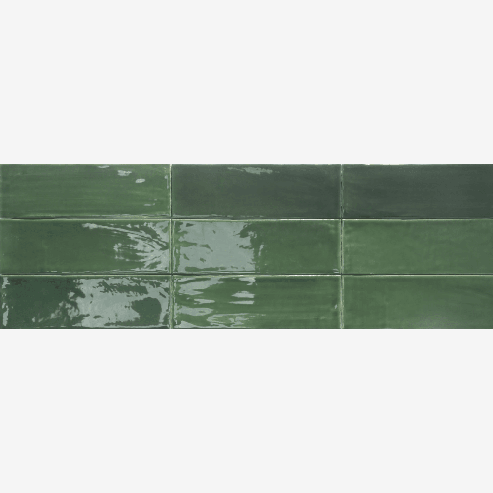 Trevana Verde 3x9.1 Bright Ceramic Tile - view 2