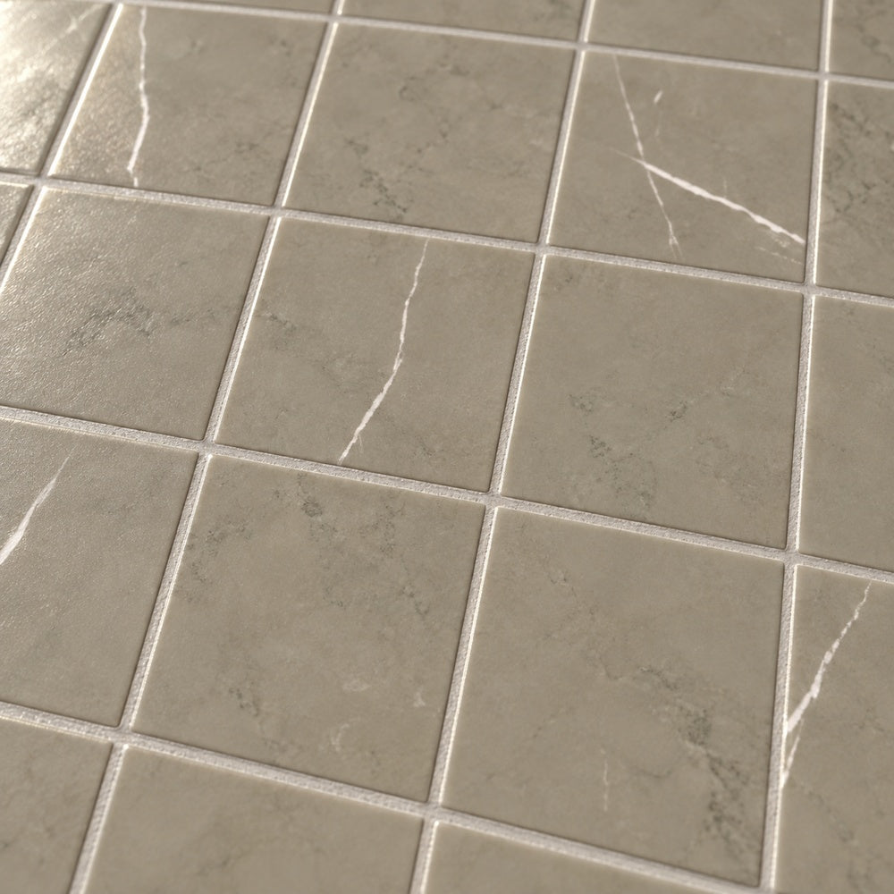 Willow porcelain tile mosaicSmoke detail