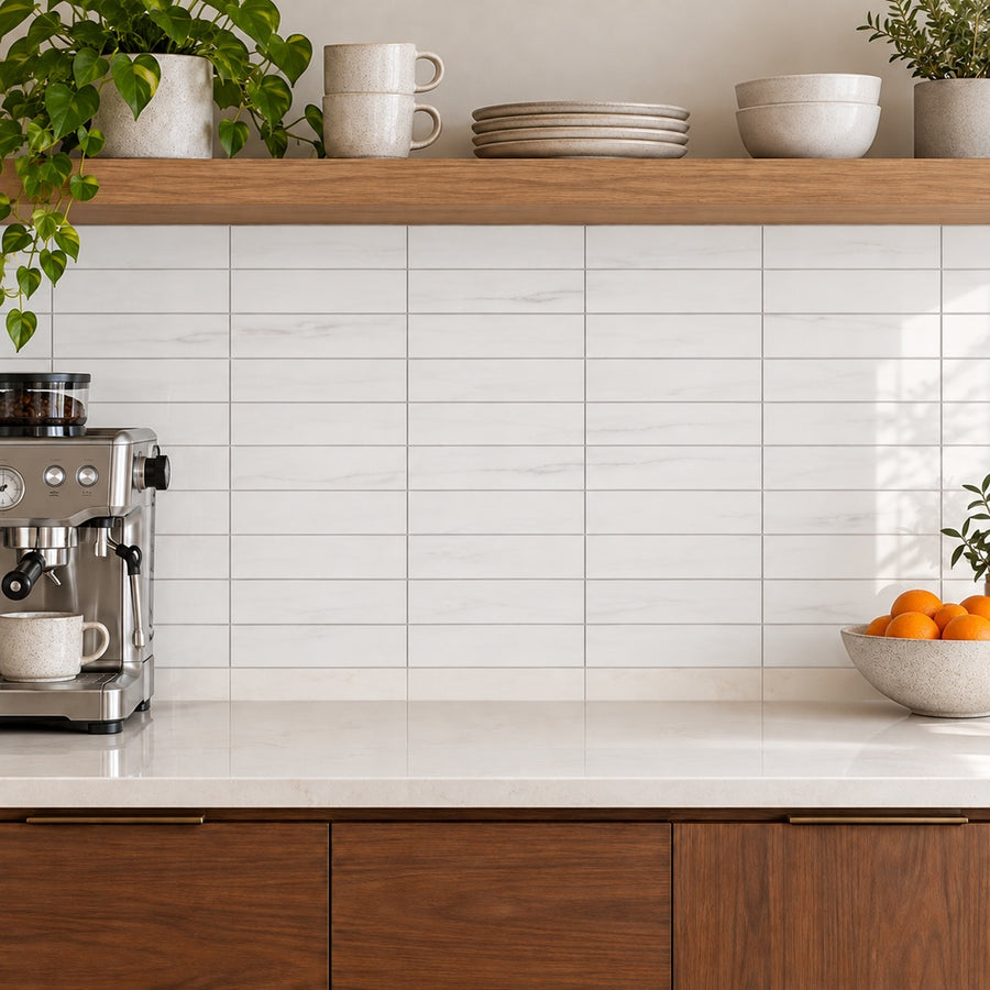Zenith White 3x12 Ceramic Tile