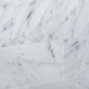 Carrara White Marble 3x6 Subway Tile Polished/Honed Stone Tilezz 