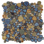 Load image into Gallery viewer, Growing Olive Porcelain Pebble Mosaic (Pool Rated) Tilezz 
