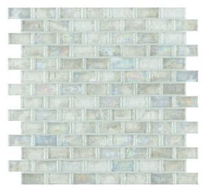 Malibu Clear Glass Brick Mosaic (Pool Rated) Tilezz 